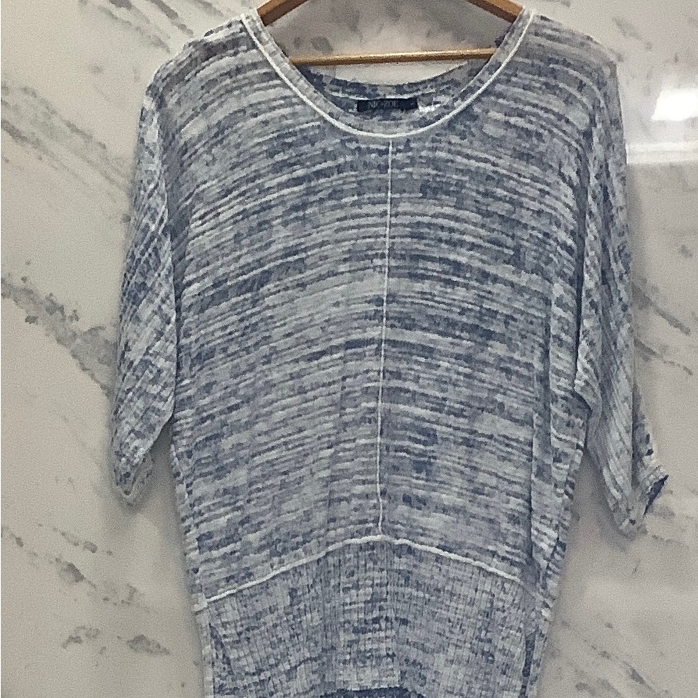 Nic+Zoe - Women’s Open Breeze Linen Blend Lightweight- Sweater, Size S - Picture 14 of 16